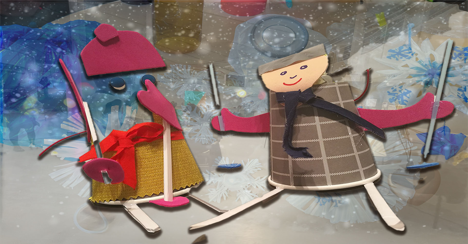 TYÖPAJA: Talven kineettisiä veistoksia kierrätysmateriaaleista