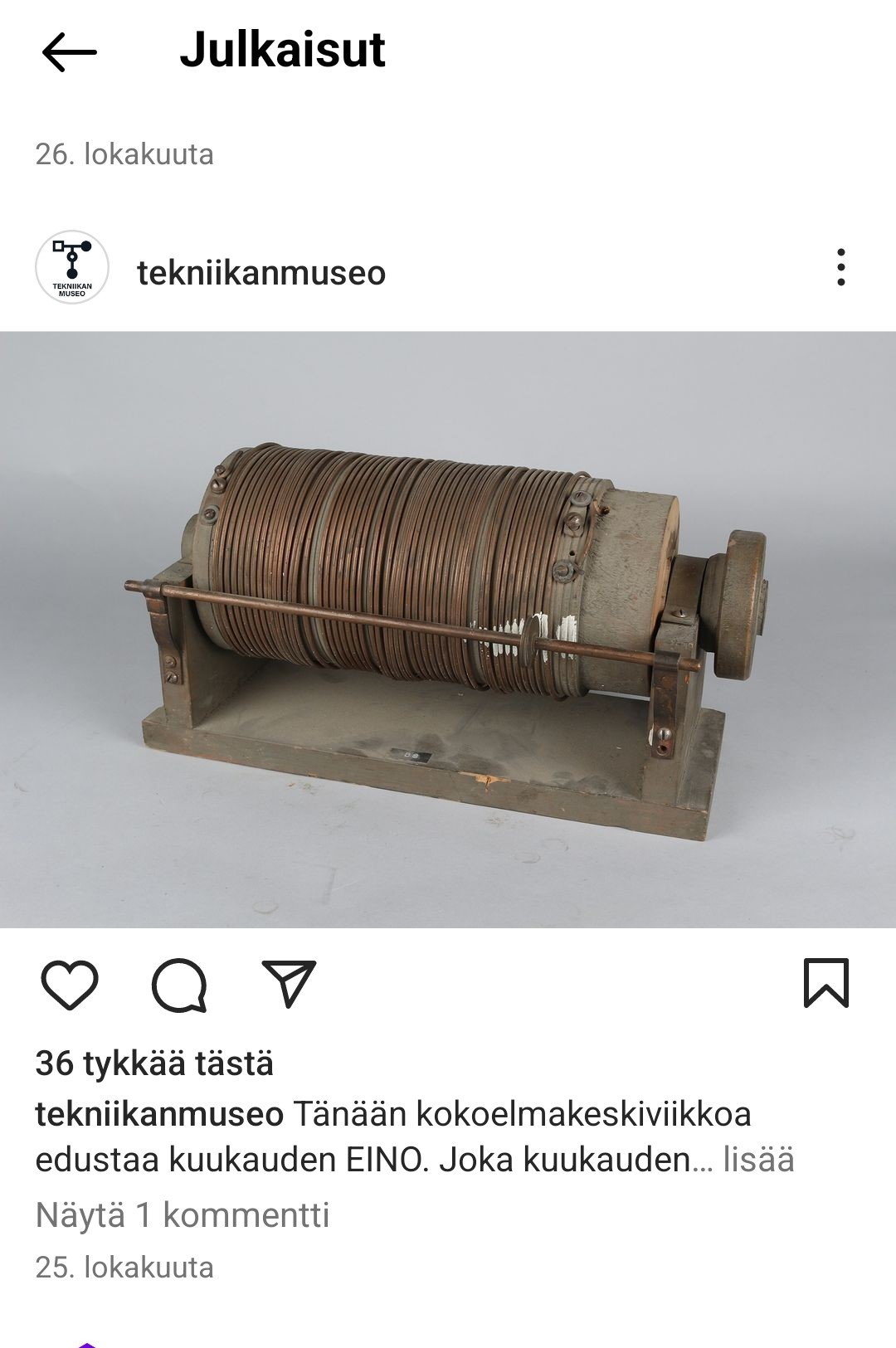 Kuinka tunnistat museossa majailevan EINOn osa 2