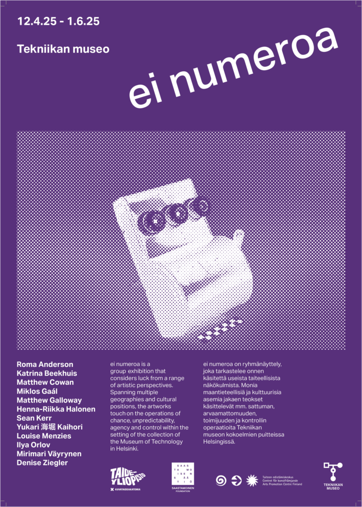 ei numeroa poster