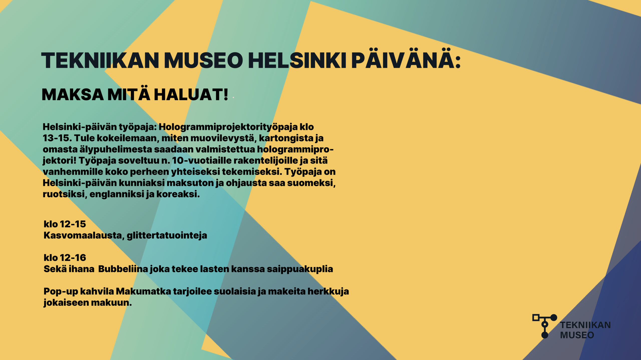 Helsinki-päivä Tekniikan museossa