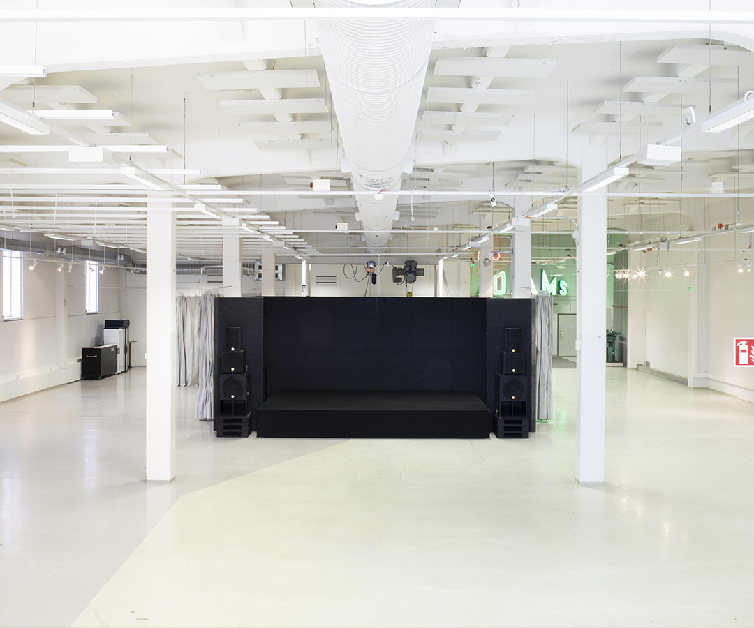 Tekniikan museon energiasalin lava