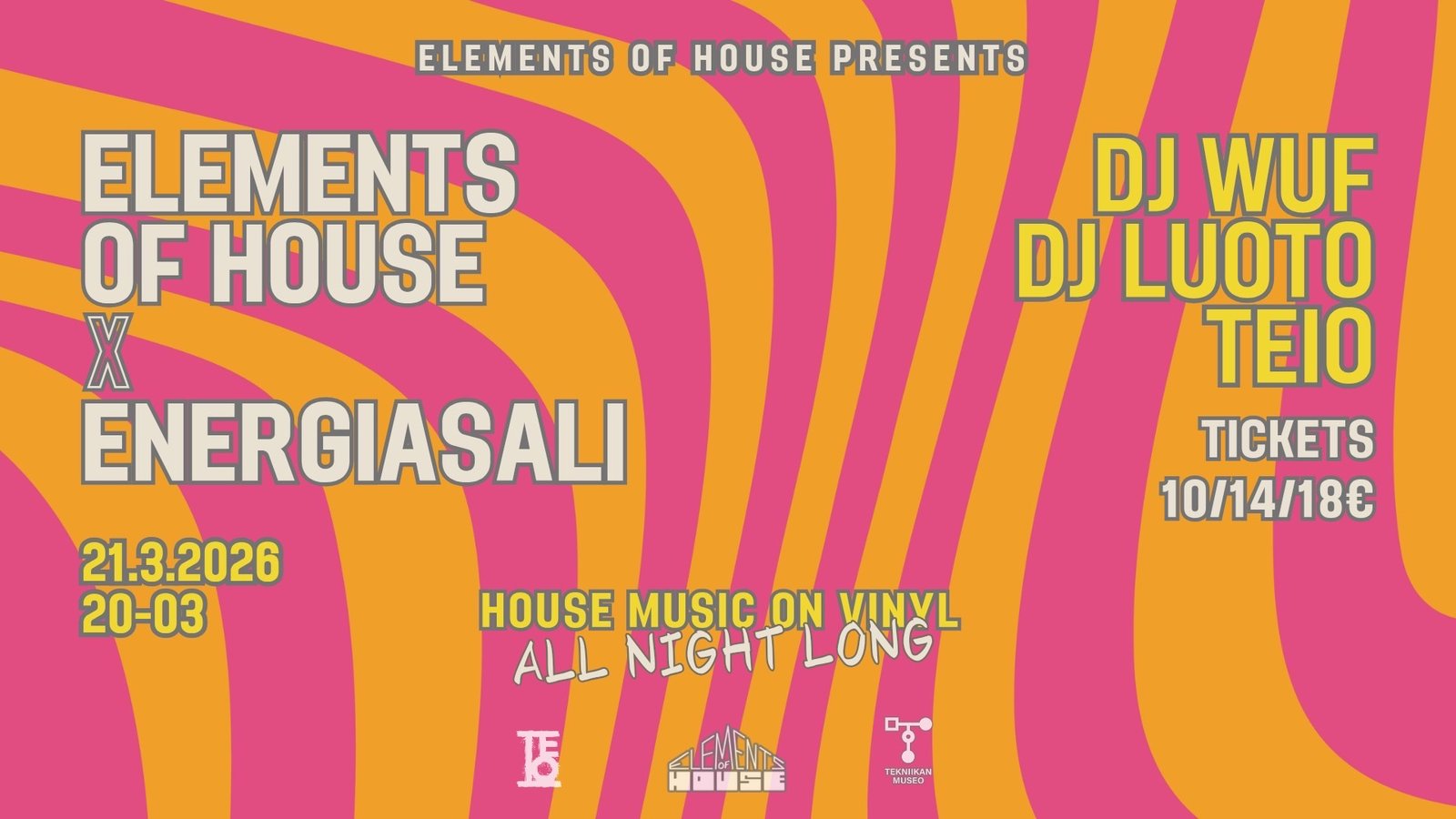 Elements Of House x Energiasali