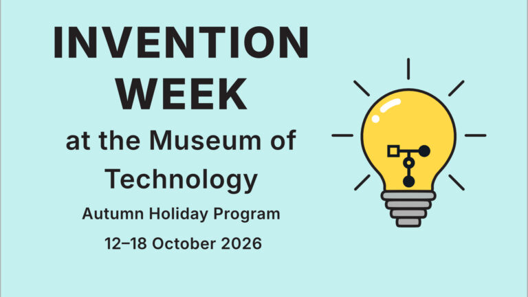 Invention Week at the Museum of Technology during the autumn holiday.